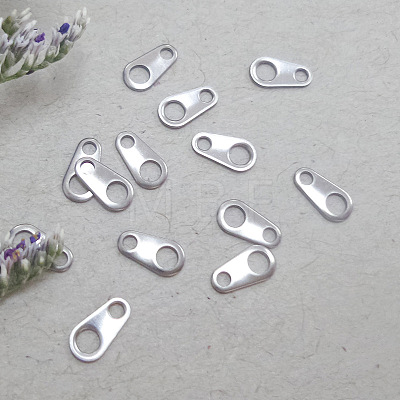 Non-Tarnish 316 Surgical Stainless Steel Chain Tabs X-STAS-L236-04C-1