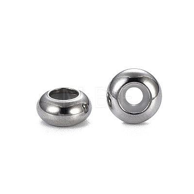304 Stainless Steel Beads STAS-S103-18C-P-1