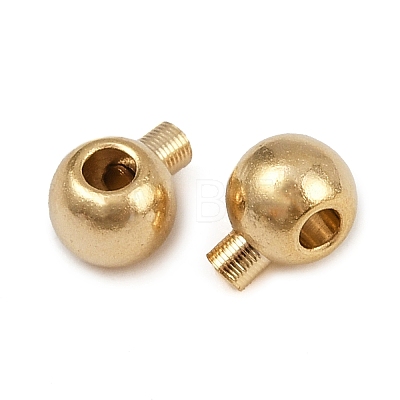 Brass Crimp Beads X-KK-P310-21A-G-1