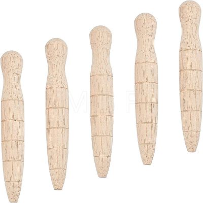 5Pcs Wooden Plant Dibber AJEW-CA0002-41-1