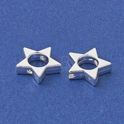 Alloy Hollow Spacer Beads FIND-B029-11S-1