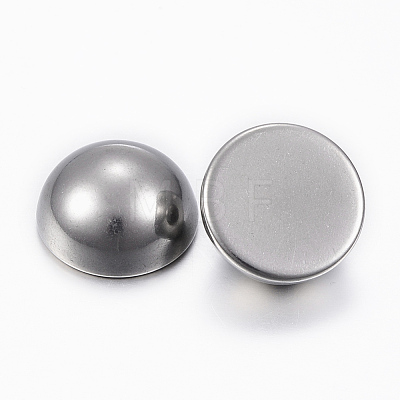 304 Stainless Steel Cabochon STAS-H398-18mm-37P-1