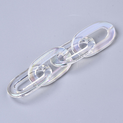 Transparent Acrylic Linking Rings X-PACR-R246-057-1