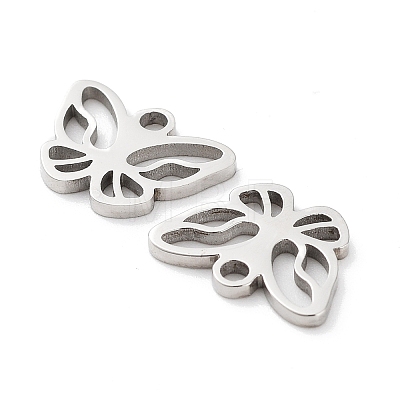 316 Surgical Stainless Steel Charms STAS-Q314-12P-1