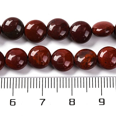 Natural Red Rainbow Jasper Beads Strands G-T047-A15-01-1