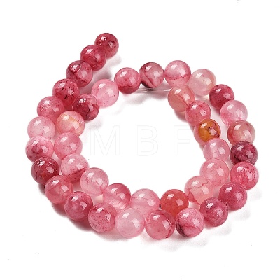 Natural Green Jade Beads Strands G-B128-A06-04-1