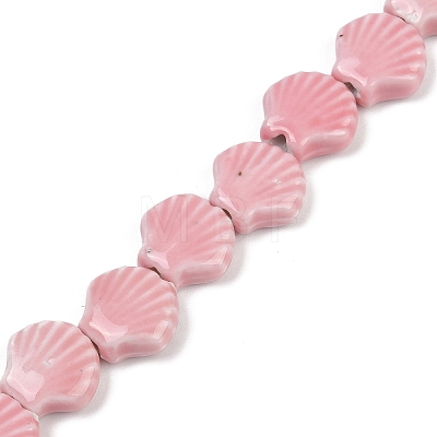 Handmade Porcelain Beads Strands PORC-Q002-01A-04-1