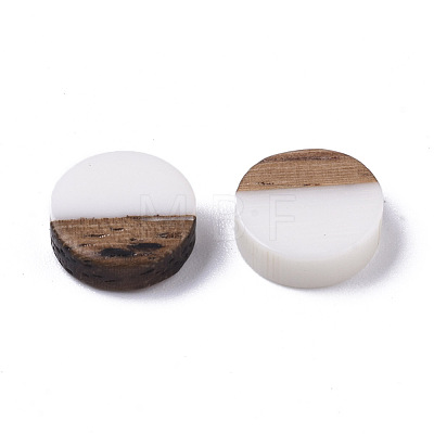 Resin & Wood Cabochons RESI-S358-70-H2-1