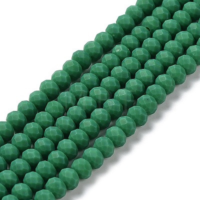 Glass Beads Strands EGLA-A034-P6mm-MD23-1
