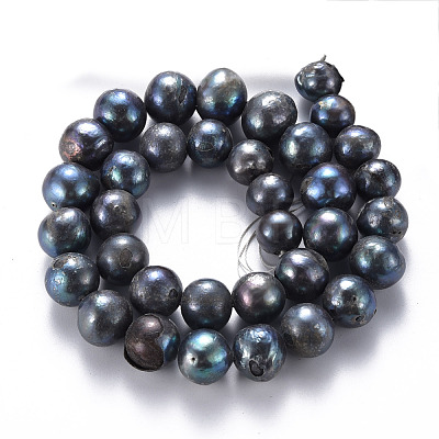Natural Baroque Pearl Keshi Pearl Beads Strands PEAR-S021-192-1