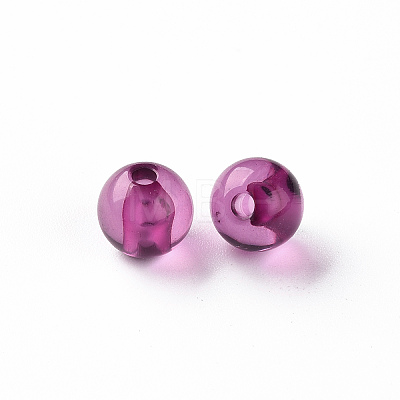 Transparent Acrylic Beads MACR-S370-A8mm-743-1