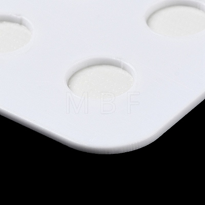 10-Hole Acrylic Pearl Display Board Loose Beads Paste Board ODIS-M006-01D-1