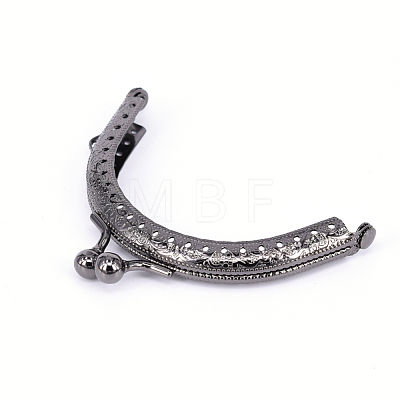 Iron Purse Frame Kiss Clasp Lock FIND-WH0052-91E-1