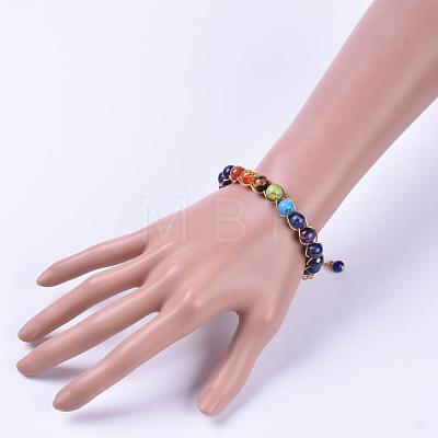 Chakra Jewelry BJEW-JB04561-04-1