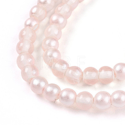 Baking Paint Transparent Glass Beads X1-DGLA-N011-4mm-03-1