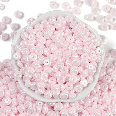 Opaque Colours Luster Glass Seed Beads SEED-P008-01C-03-1