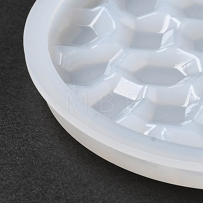Silicone Diamond Texture Cup Mat Molds X-DIY-C061-04E-1