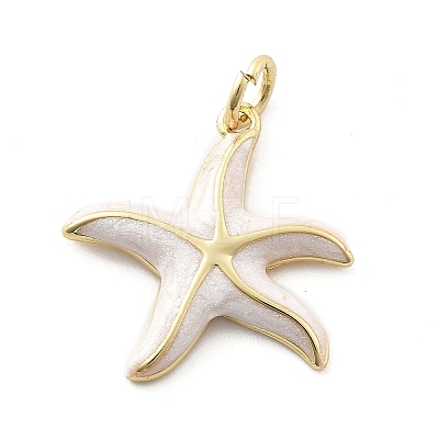 Brass Enamel Pendants X-KK-Q029-04G-03-1