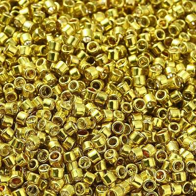 Electroplate Glass Seed Beads SEED-S042-01B-10-1