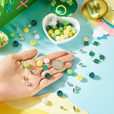 Saint Patrick's Day DIY Findings Kits DIY-TA0015-78-1