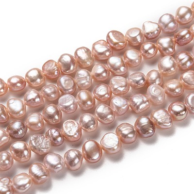 Natural Cultured Freshwater Pearl Beads Strands PEAR-L033-45B-1