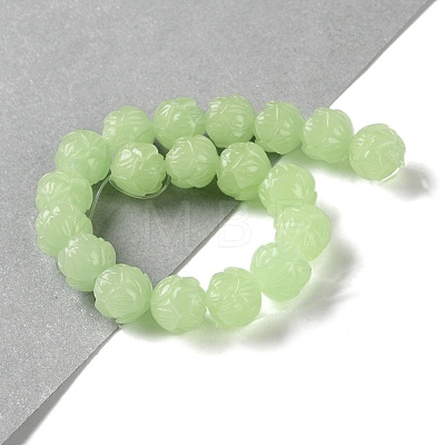 Synthetic Coral Carved Beads Strands CORA-XCP0001-01-1