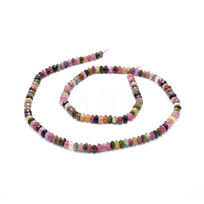 Natural Tourmaline Beads Strands G-D0010-23B-1
