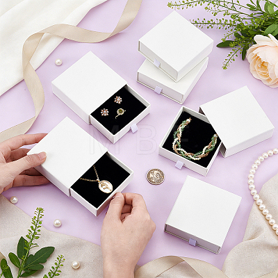 Paper Jewelry Drawer Boxes CON-WH0085-203B-1