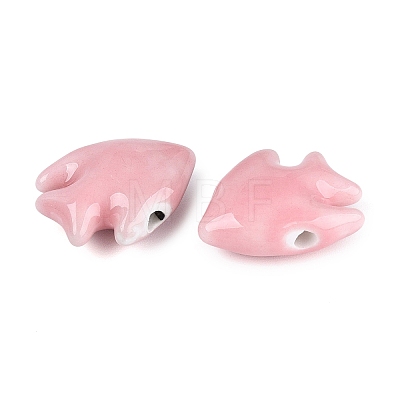 Handmade Porcelain Beads PORC-Q008-14F-1