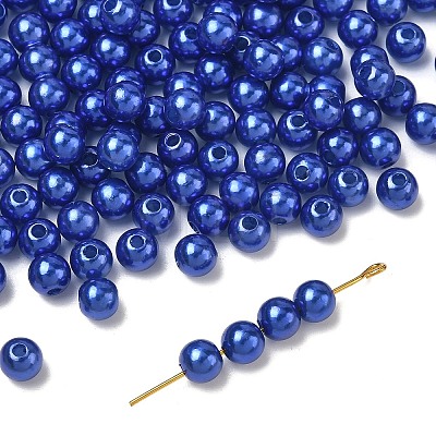 Imitation Pearl Acrylic Beads PL609-21-1