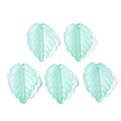 Spray Painted Glass Pendants GLAA-N042-004-A04-1