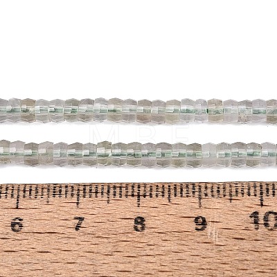 Synthetic Green Strawberry Quartz Beads Strands G-Q606-46A-08-1