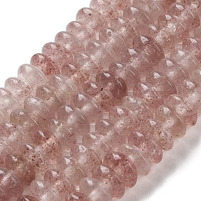 Natural Strawberry Quartz Beads Strands G-Z030-A17-01-1