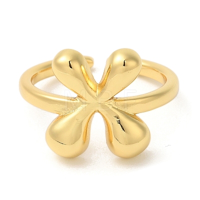 Brass Open Cuff Rings RJEW-U008-06X-G-1