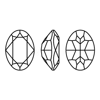 Preciosa® MAXIMA Crystal Fancy Stones X-PRC-FF8-90070-1