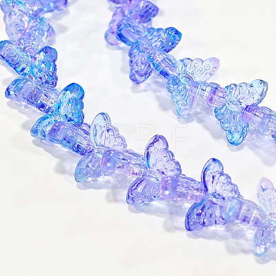 Transparent Glass Beads Strand GLAA-K002-02H-1