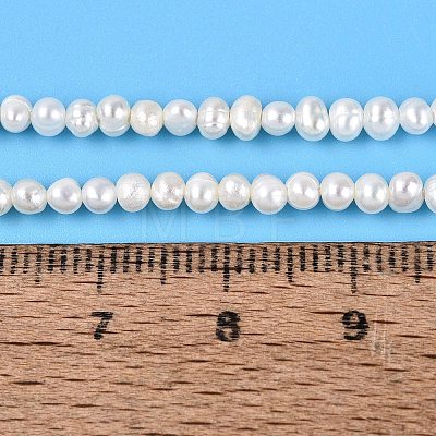 Natural Cultured Freshwater Pearl Beads Strands PEAR-N013-02L-1