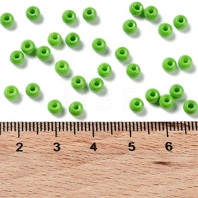Baking Paint Glass Seed Beads SEED-H002-I-A510-1