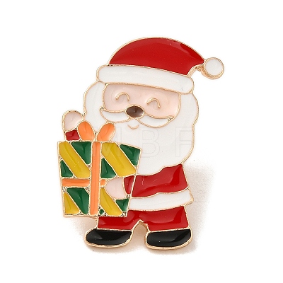 Christmas Series Golden Aolly Brooches JEWB-U004-01C-1