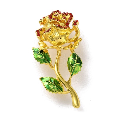Fashion Golden Zinc Alloy Enamel Pins JEWB-D068-01G-05-1