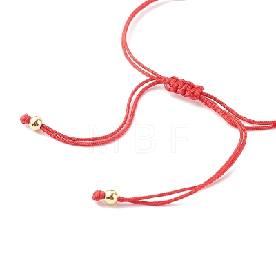 Adjustable Nylon Thread Braided Bead Bracelets Sets BJEW-JB06436-1