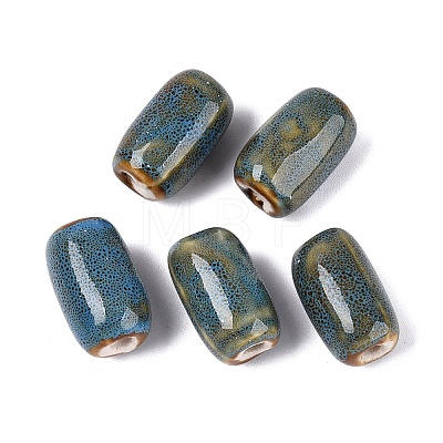 Vintage Handmade Porcelain Beads PORC-N013-12-06-1