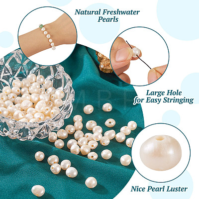 Natural Cultured Freshwater Pearl Beads X-PEAR-BT0002-01-1