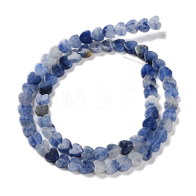 Natural Blue Aventurine Beads Strands G-M403-A33-02-1