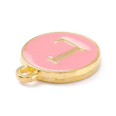Golden Plated Alloy Enamel Charms X-ENAM-Q437-14L-1