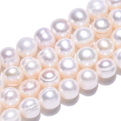 Natural Cultured Freshwater Pearl Beads Strands PEAR-N013-09C-1
