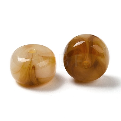 Transparent Acrylic Beads X-OACR-A021-21E-1