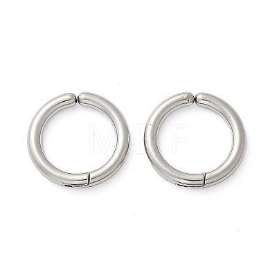 201 Stainless Steel Cuff Earring EJEW-C131-01C-P-1