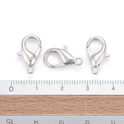 Zinc Alloy Lobster Claw Clasps X-E106-1