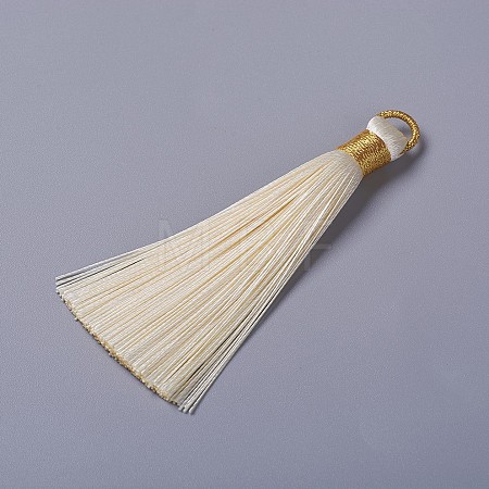 Polyester Tassel Pendants FIND-I009-D14-1